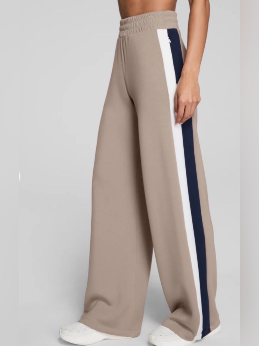 Spanx AirEssentials Colorblock Wide Leg Track Pants Size 2X / 2T NWT